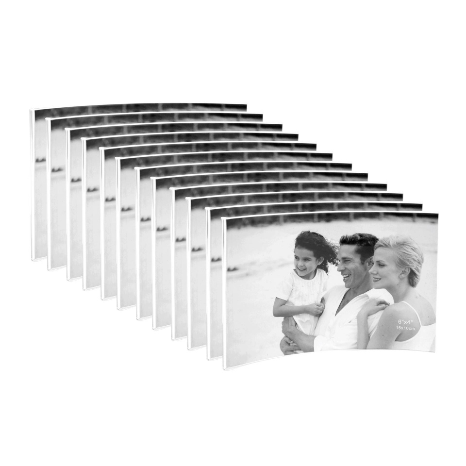 Deknudt pildiraam 1x12 S58RJ5 10x15 Resin transparent