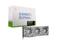 MSI videokaart nVidia GeForce RTX 4070 GAMING X SLIM valge 12GB