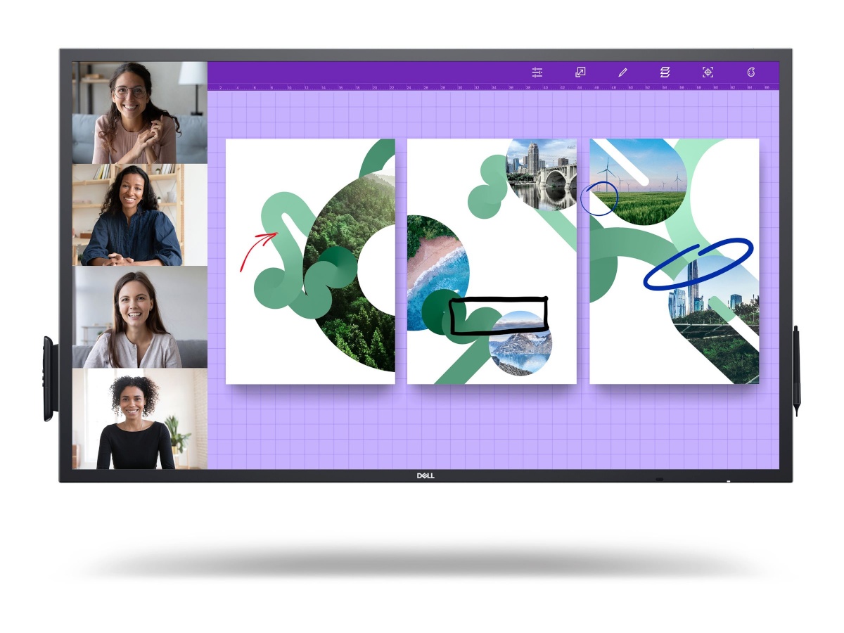 Dell monitor LCD P5524QT 55" IPS UHD/3840x2160/DP,HDMI,USB/must/4Y |