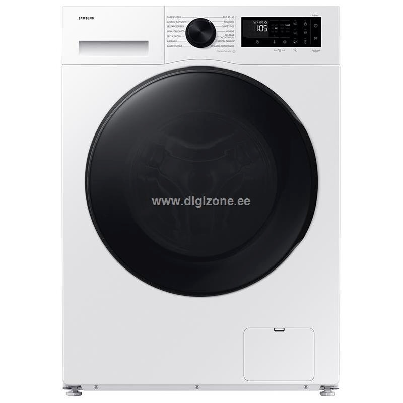 Samsung kuivatiga pesumasin WD90DG5G34BELE Washer-Dryer Combo, 5kg/9kg, 1400 p/min, valge