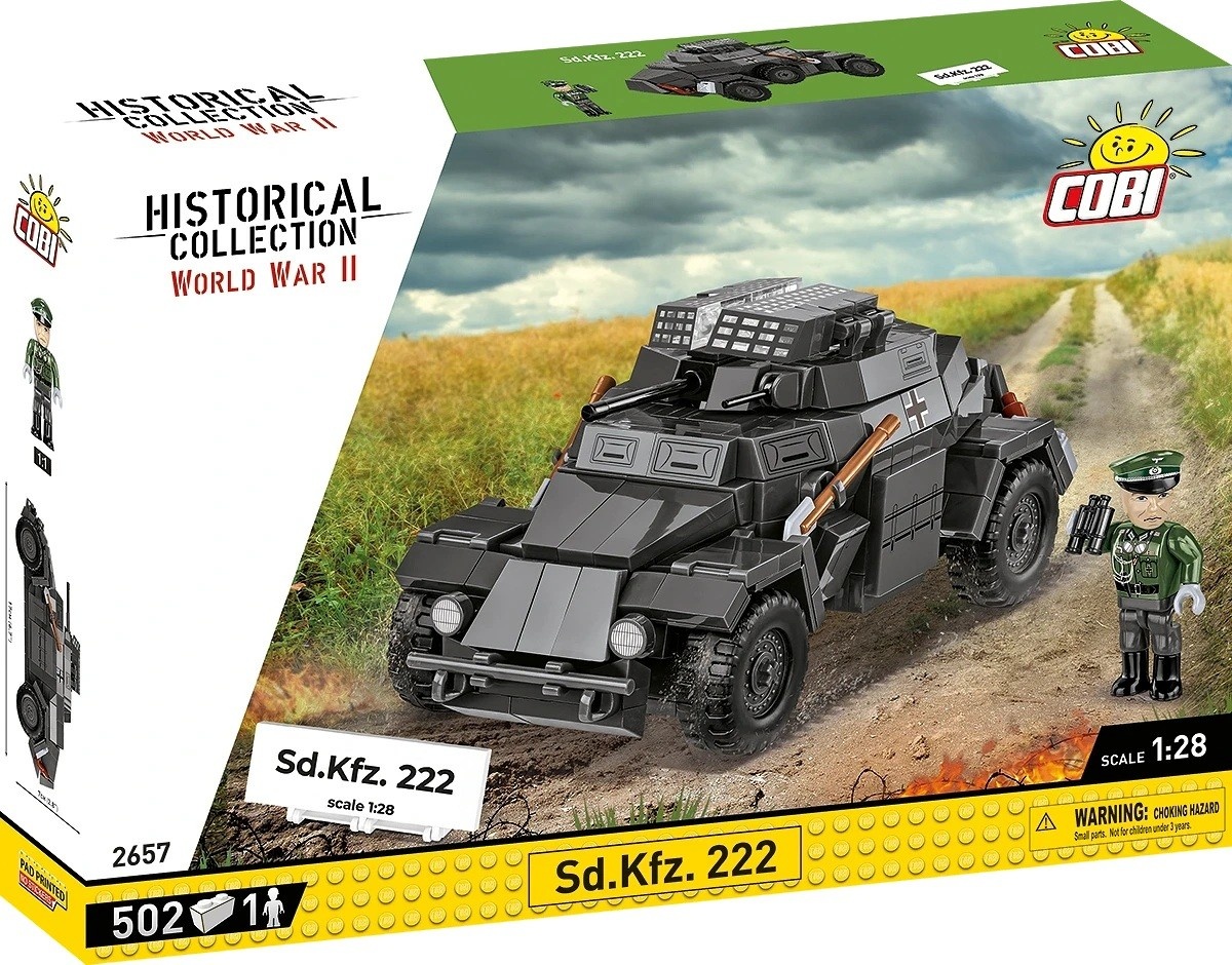 Cobi klotsid Blocks Sd.Kfz 222 502 blocks