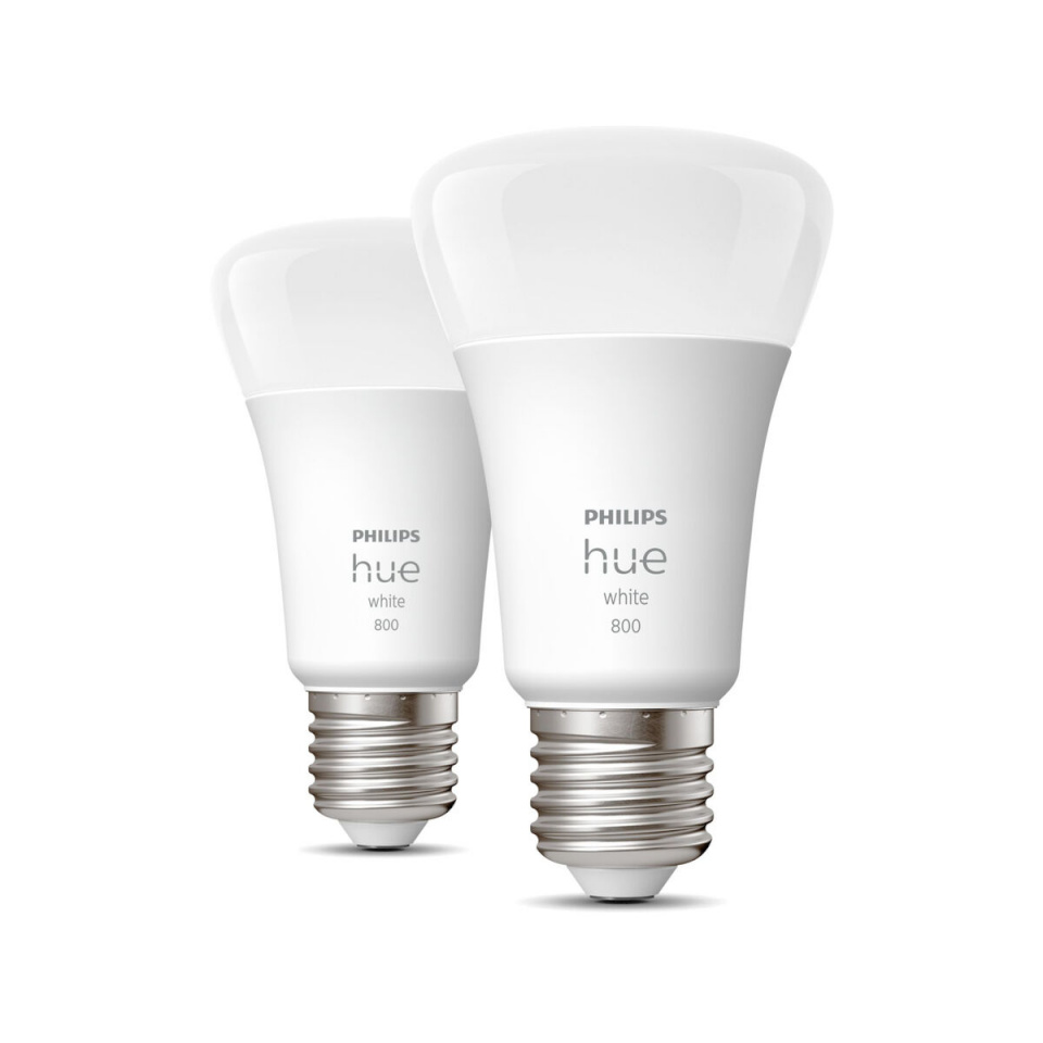 Philips nutipirn Smart Elektripirn 8719514319028 valge F 60 W 9 W E27 800 lm (2700 K) (2tk)