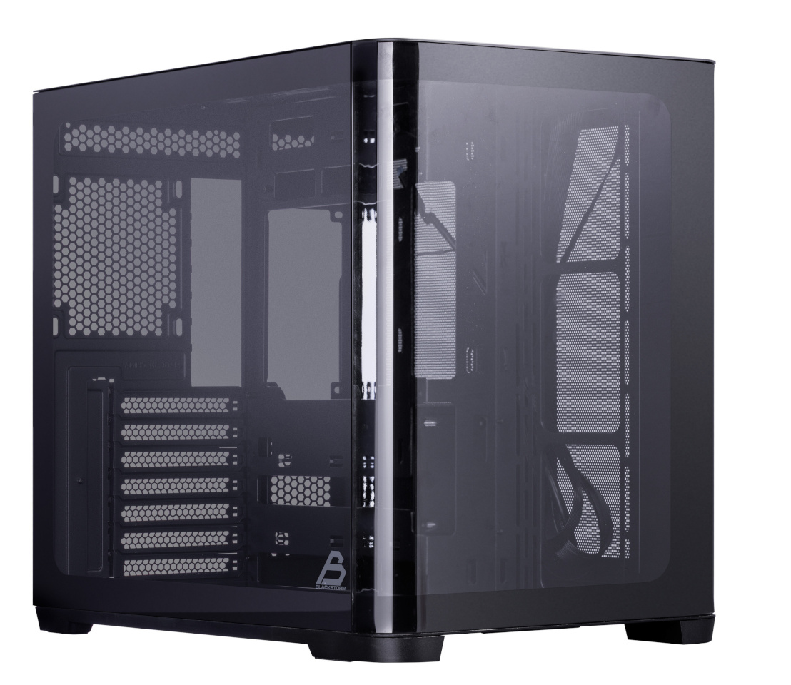 Blackstorm Artemis FT1B ATX-korpus panoraamaknaga, must