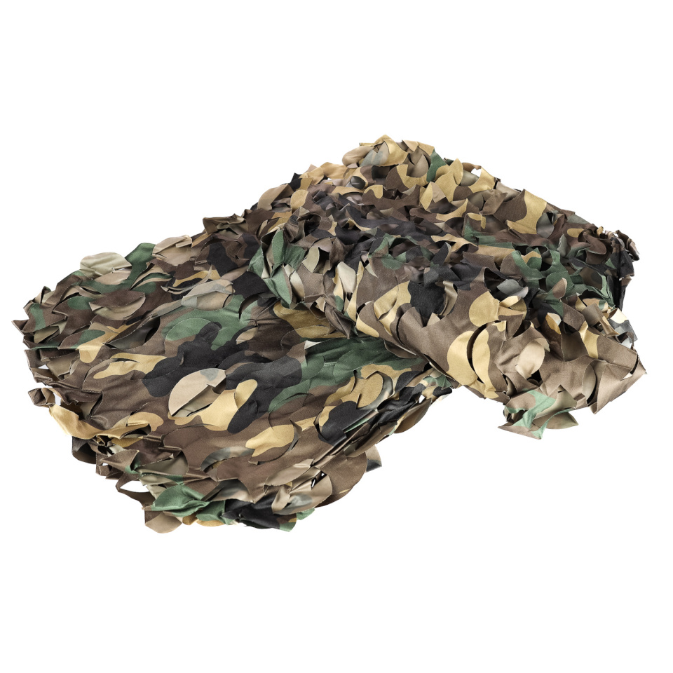 Buteo Photo Gear varjevõrk 3D leafs Camouflage Net Forest Camo Woodland 1.5x3 m