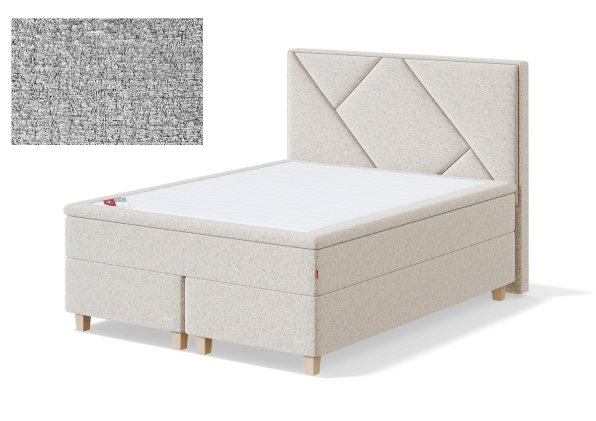 Sleepwell kontinentaalvoodi RED CONTINENTAL, 160x200x50cm, AVOLA hall, pehme