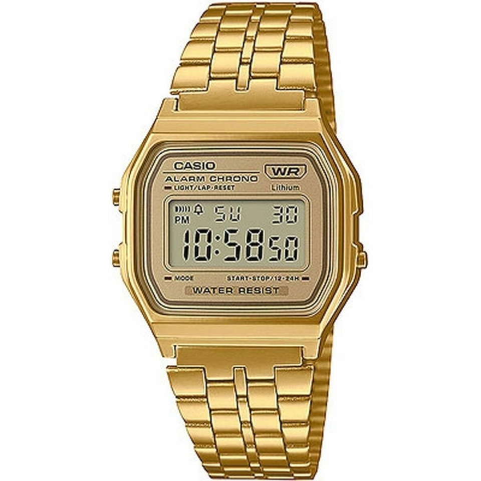 Casio unisex kell A158WEGV-9AEF kuldne