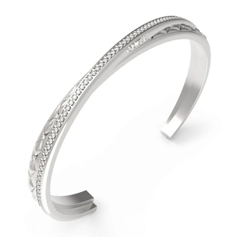 Guess naiste käevõru JUBB04584JWRHS 20cm Hõbedane