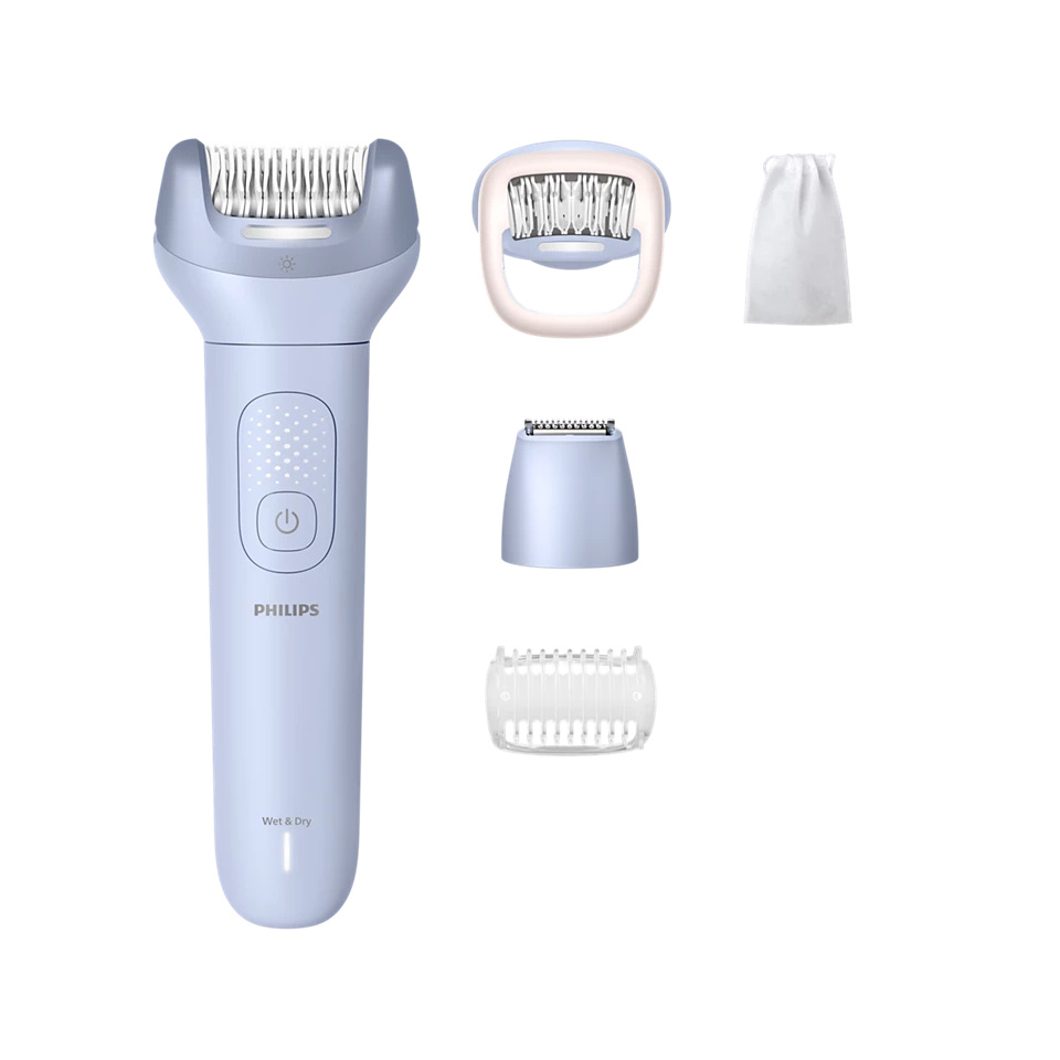 Philips epilaator BRE711/00 Series 8000 Epilator, sinine