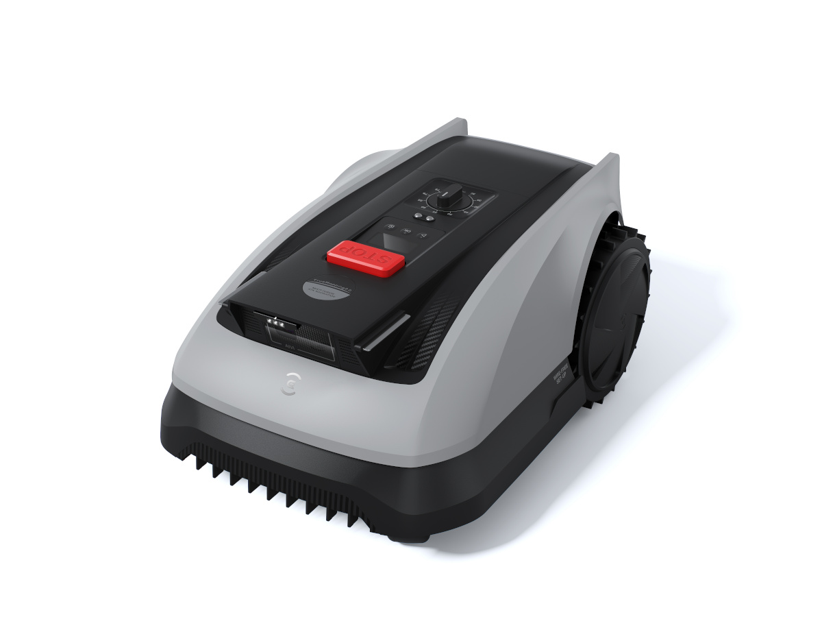 Ecovacs GOAT robotniiduk O600 RTK bis 600 (hall/must, Li-Ionen Battery 2,5Ah)