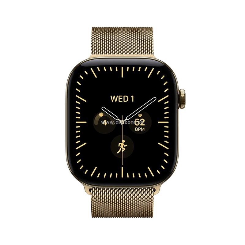 Apple Watch Series 12 GPS + Cellular 42mm Radiant Gold Titanium Case with Radiant Gold Milanese Loop