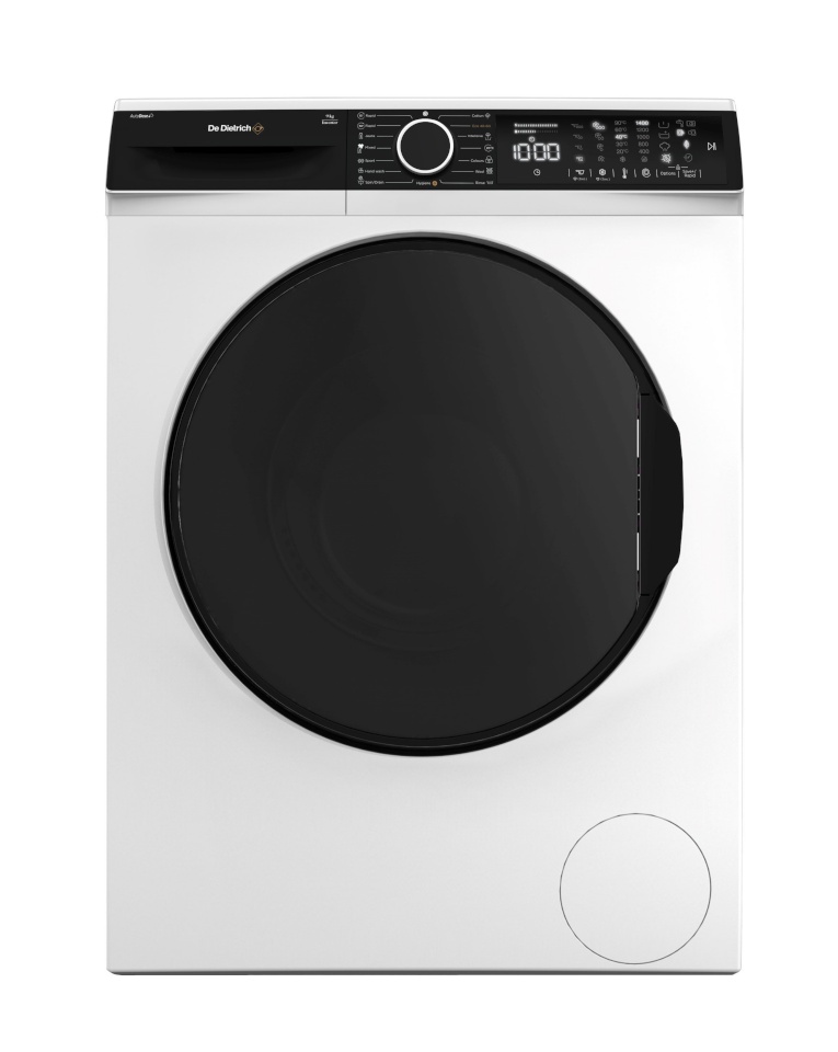 De Dietrich pesumasin DWF394QWE Washing Machine 9kg, valge