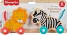 Fisher Price beebide mänguasi Wooden push animals