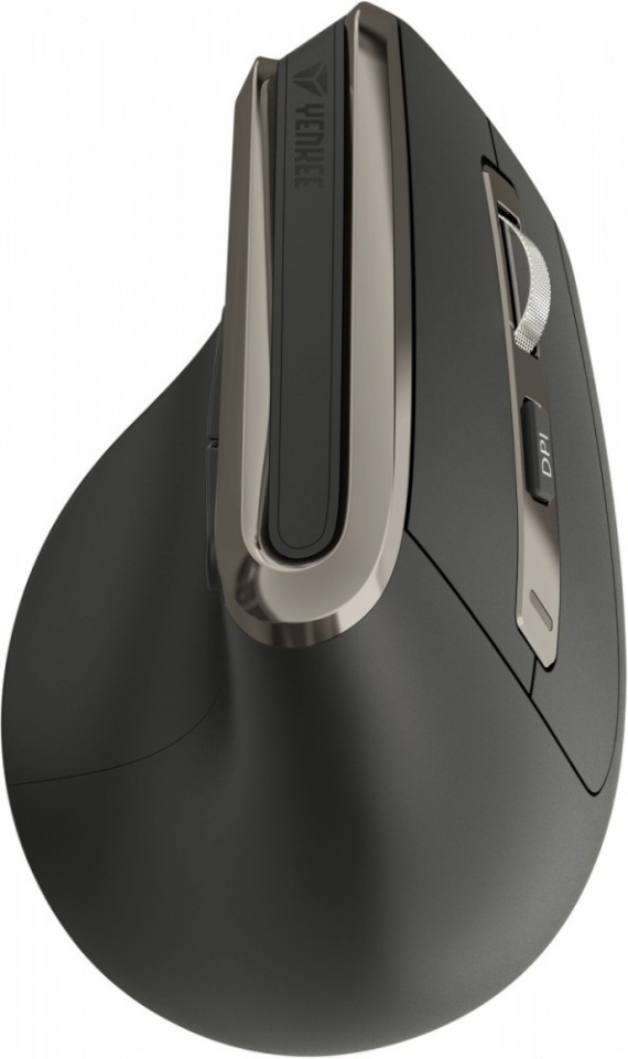 YENKEE hiir Dual 2.4GGz/BT5.0/BT3.0 battery vertical wireless mouse
