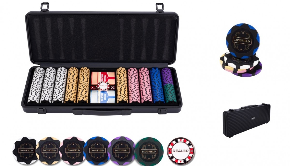 Engelhart Game Poker 500 (14 g) set without denominations
