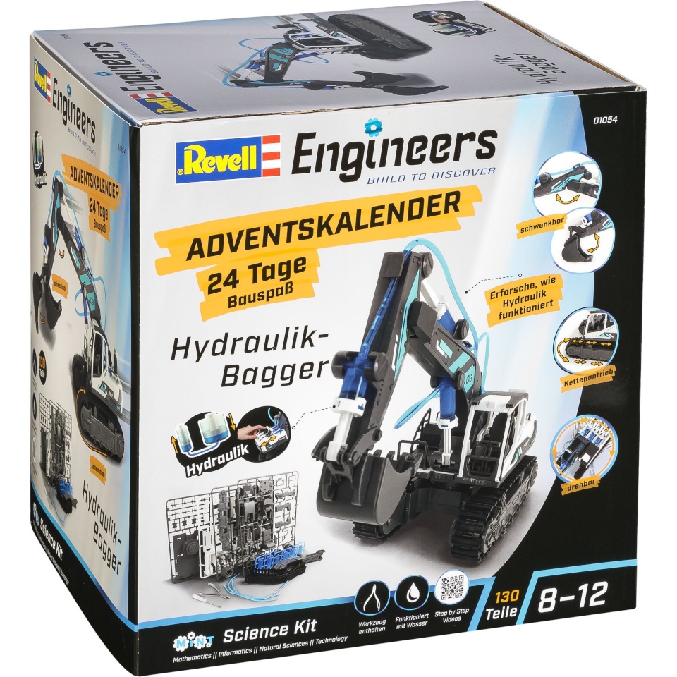 Revell advendikalender Advent Calendar Hydraulic-Exavator
