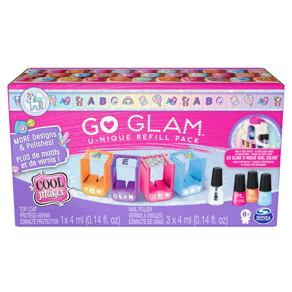 COOL GOGLAM Unique nail refill pack