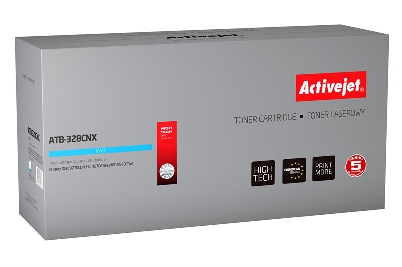 Activejet tooner ATB-328CNX replacement for Brother TN-328C, Supreme, 6000 pages, tsüaan