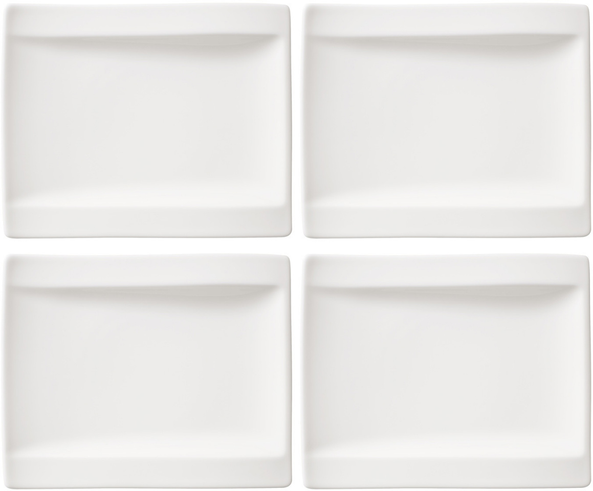 Villeroy & Boch NewWave taldrik 18 x 15cm 4 tk