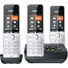 Gigaset telefon COMFORT 500A trio hõbedane-must