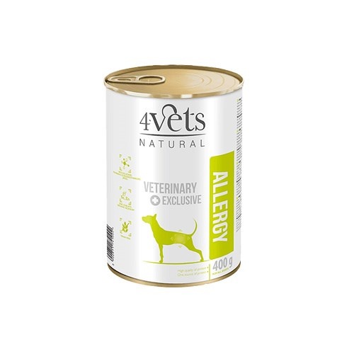 4vets koeratoit Natural Allergy Lamb Dog, 400g