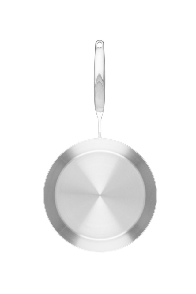 Heirol pann Steely Classic Triply Frying Pan, 28cm