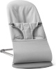 BabyBjörn Bouncer Bliss Woven Mélange lamamistool, helehall