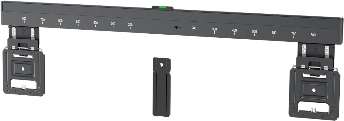 Goobay seinakinnitus Wall Mount | Ultraslim seinakinnitus TV Wall Mount Basic FIXED (XL) | 43-100 " | must