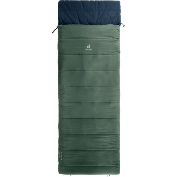 Deuter magamiskott Orbit SQ -5 synthetic sleeping bag (200 cm) right-handed - ivy/ink