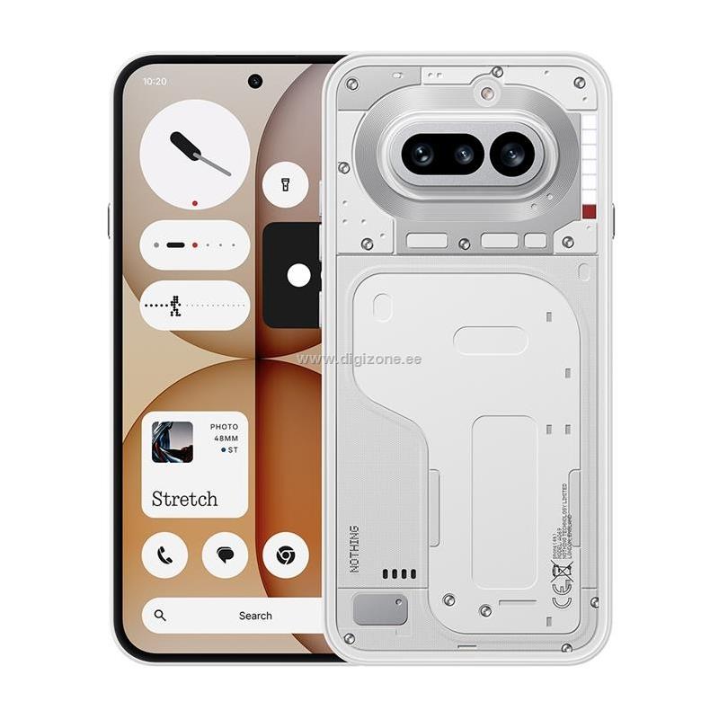 Nothing nutitelefon Phone (4a) 8+128GB, valge