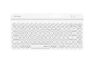 A4Tech klaviatuur Keyboard FStyler FBK30 valge 2.4GHz + BT