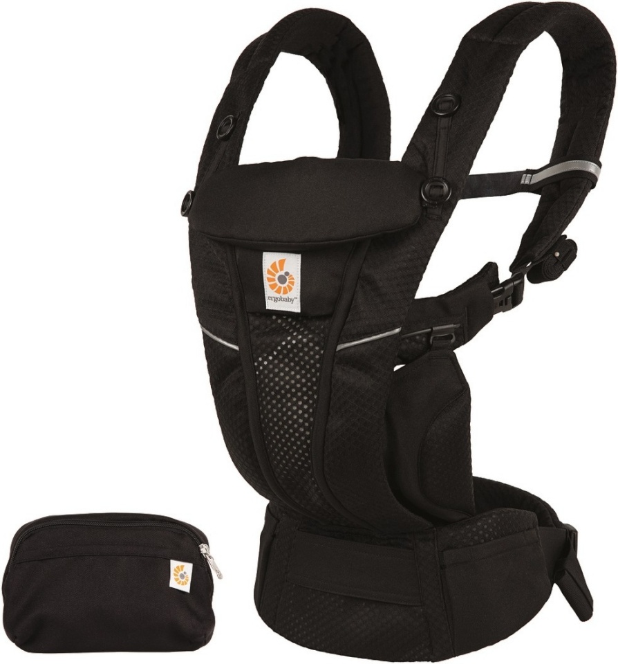 Ergobaby Omni Breeze kandekott, Onyx Black