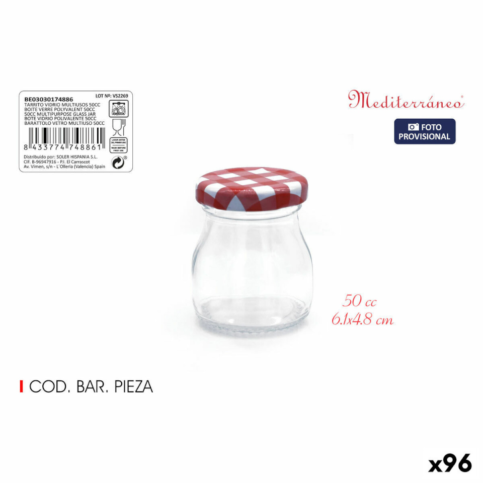 Mediterraneo Purk Klaas 50ml (96tk)