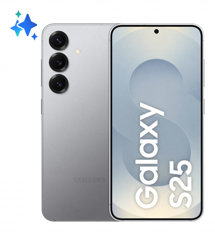 Samsung mobiiltelefon Galaxy S25 5G 8/128GB DS SM-S931B hõbedane Shadow