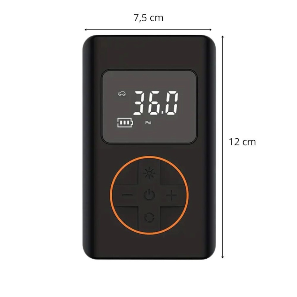 Insportline Elektriline pump/kompressor Rechargeable Electric Air pump Gaberila w/ Power Bank & LED Light