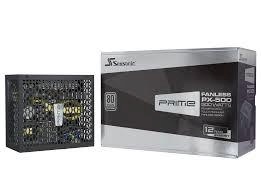 Seasonic toiteplokk Seasonic PRIME Fanless PX-500