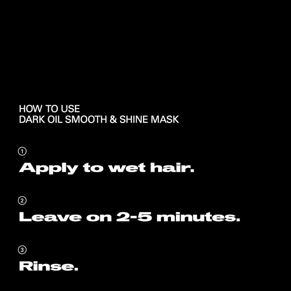 Sebastian juuksemask DARK OIL 500ml