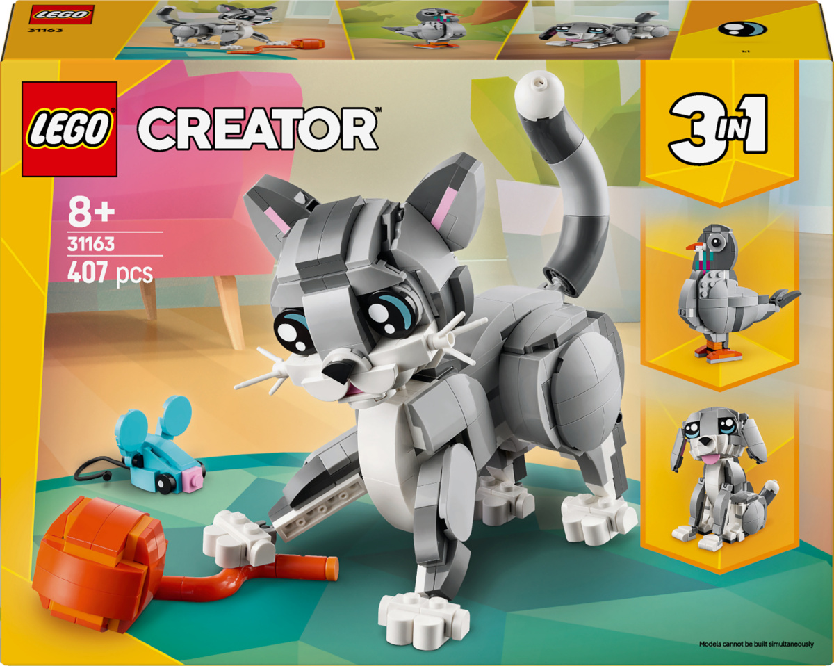 LEGO klotsid 31163 Creator 3-in-1 Graue Katze