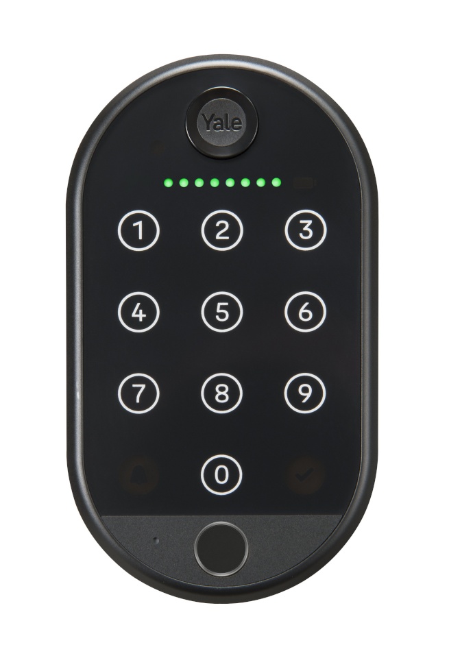 Yale Smart Keypad 2 sõrmejäljelugeja