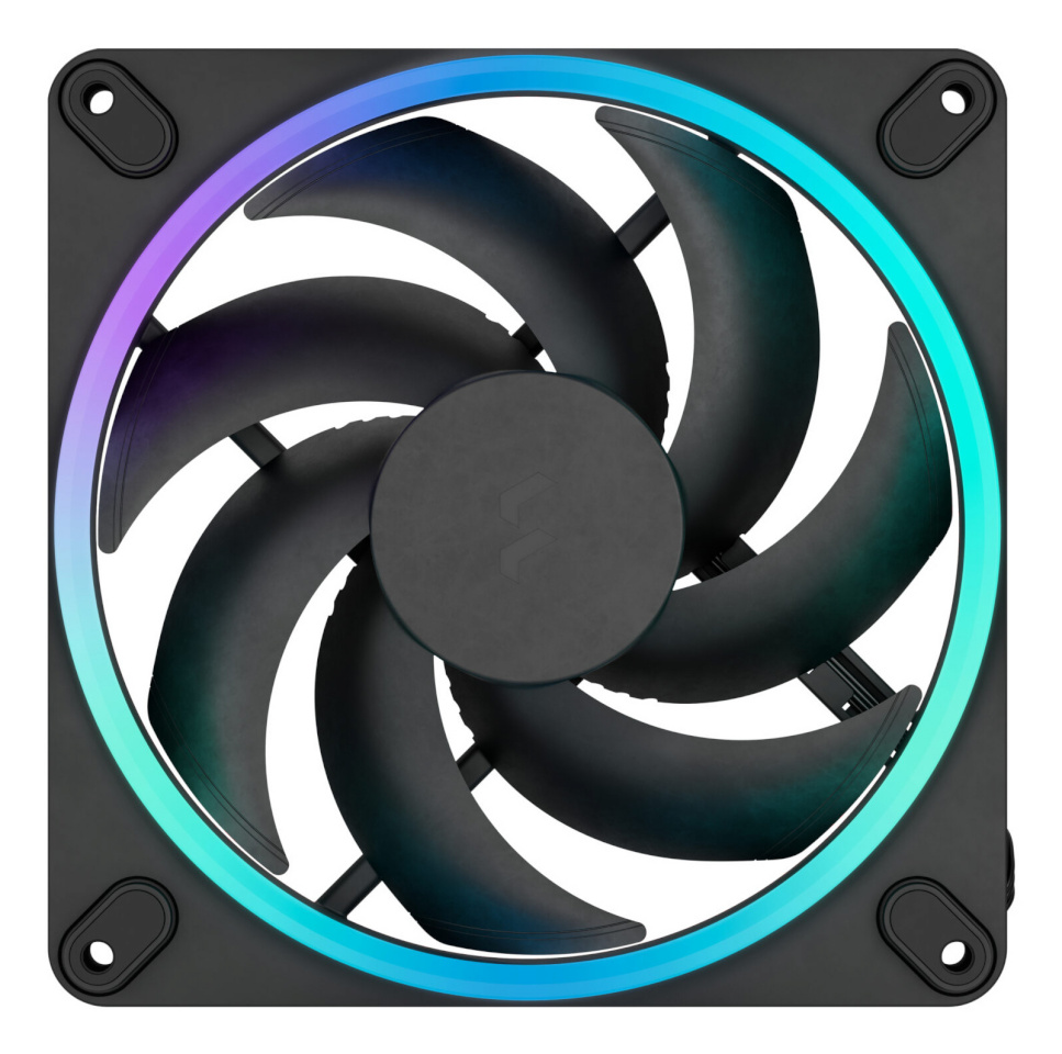 Fractal Design Momentum RGB korpus, 14 cm, must