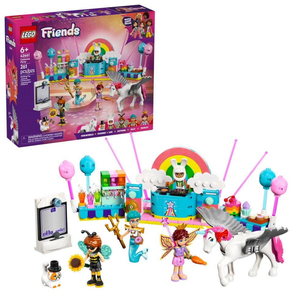Lego klotsid FRIENDS 42661 Costume Party with Unicorn & Fairy