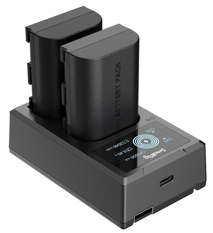 Smallrig aku + laadija 3821 LP-E6NH Battery & Charger Kit