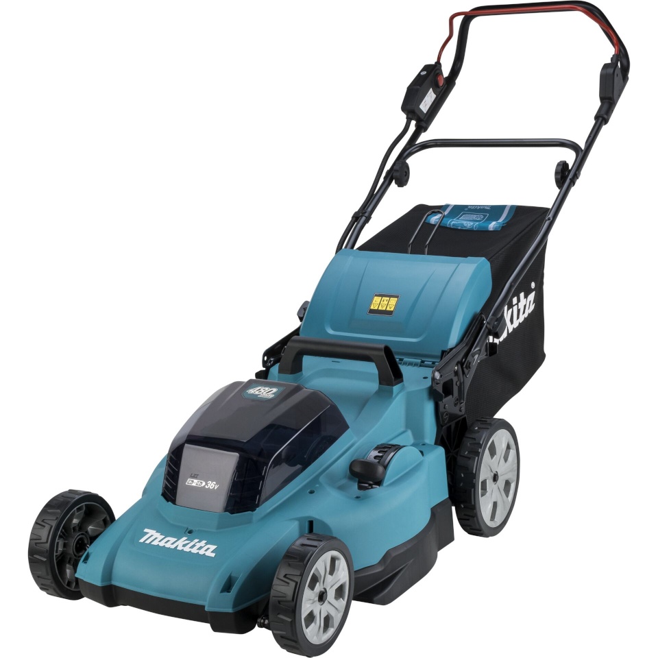 Makita akumuruniiduk DLM480Z Cordless Lawn Mower, 2x 18V, sinine/must
