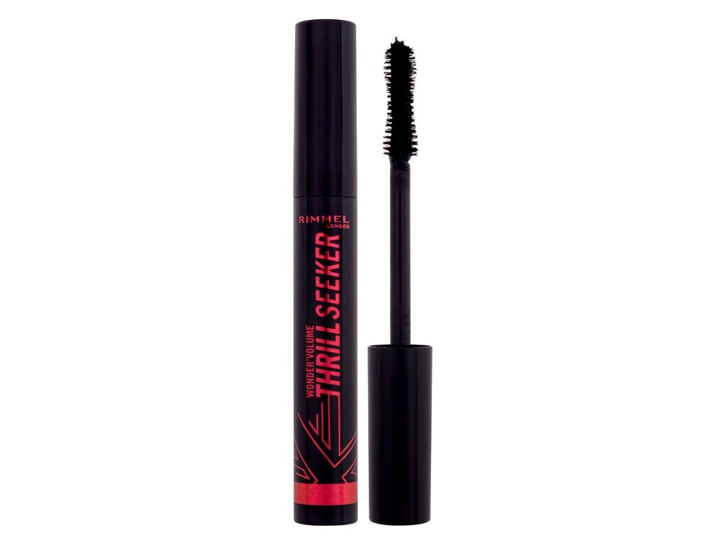 Rimmel London ripsmetušš Thrill Seeker 8ml, Pitch Black, naistele