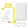 Baseus akupank PowerBank Magnetic Mini 6000mAh 20W MagSafe (valge)