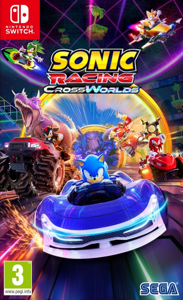 Nintendo Switch mäng Sonic Racing CrossWorlds