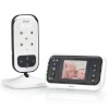 Alecto Babyphone mit Kamera und 2,4 Zoll Farbdisplay, valge/anth