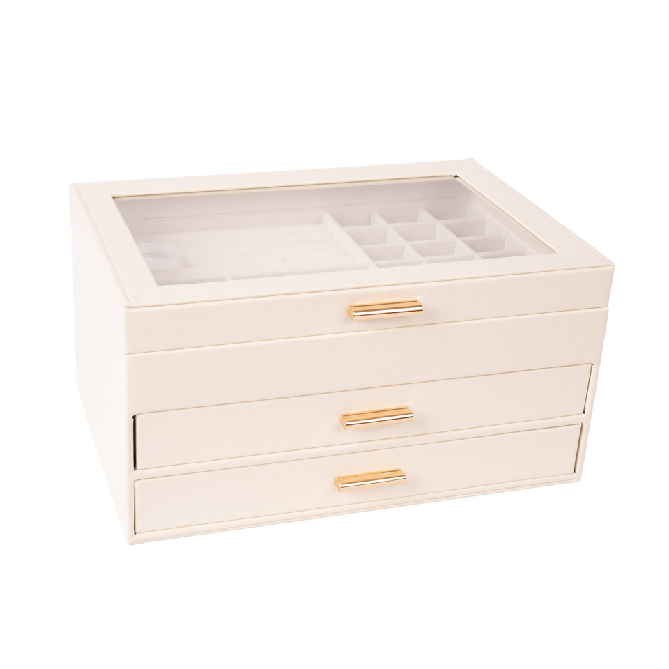 H4Y ehtekarp Sezane, 26,5x18x13,5cm, valge