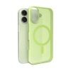 Puro Daylight Magsafe Compatible Silicone Case for iPhone 17 - Translucent Green / iPhone 17