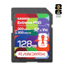 SanDisk 128GB SDXC FIFA maailmameistrivõistlused 2026 (300/300MB/s, V90, UHS-II, 8K)