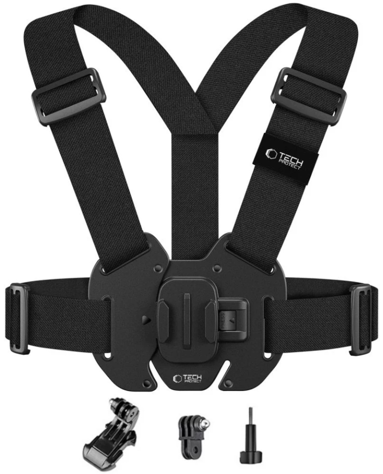 Tech-Protect kinnitus Chest Mount GA100, (GoPro/DJI), must